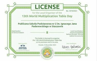 Licencja po angielsku