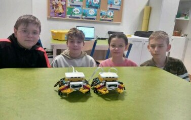 Kraby z klock&oacute;w Lego Spike Prime