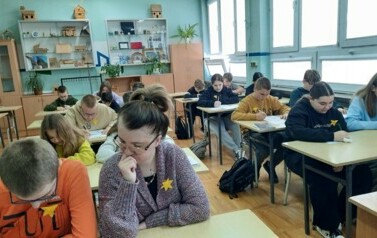 Warsztaty w ramach Akcji Żonkile w klasie 6 a