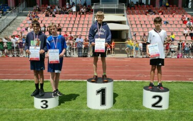 Wiktor Żal na podium