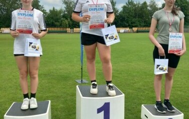 Julia Tutak, Milena Zielińska na podium