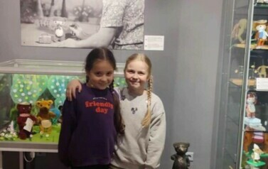Emilka i Tosia w Muzeum Dobranocek