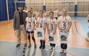 Drużyna z brązowymi medalami