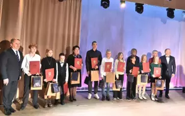 Nagrodzeni uczniowie w kategorii nadzieja sportowa