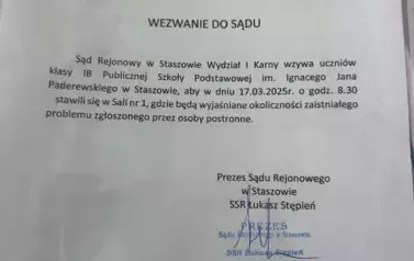 Wezwanie do sądu