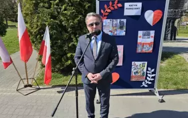 Przem&oacute;wienie burmistrza dra Leszka Kopcia