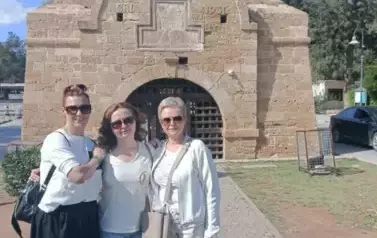 Przed Bramą Kireńską w Nikozji- stolicy Cypru