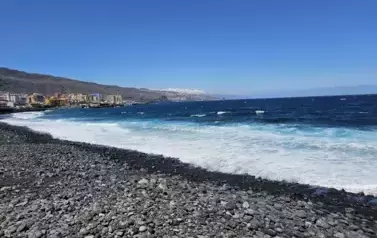 Czarne plaże na Teneryfie