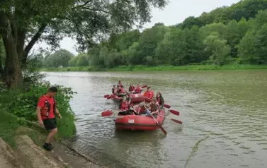 Spływ pontonowy po Nidzie Kłodzkiej