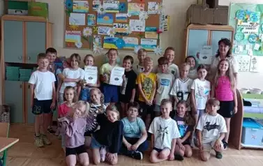 Klasa 2b z wychowawcą