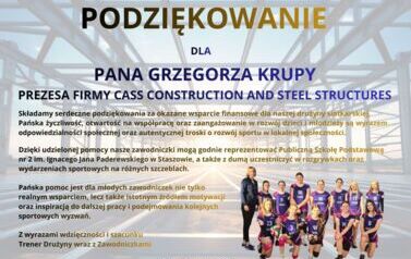 Podziękowanie