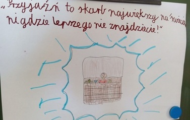 Praca uczni&oacute;w o przyjaźni
