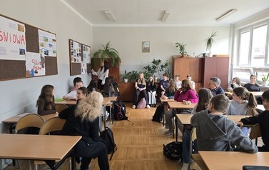 Uczennica opowiada o Staszowie