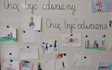 Prace uczni&oacute;w z klasy 1A