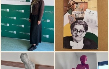Kolaż wspomnień z pobytu w murach uczelni