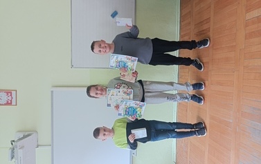 Natasza - laureatka II miejsce, Kacper i Szymon - wyr&oacute;żnienie