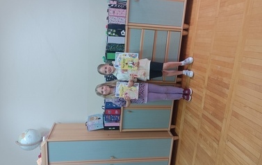 Liliana - laureatka I miejsce, Natalia - laureatka II miejsce