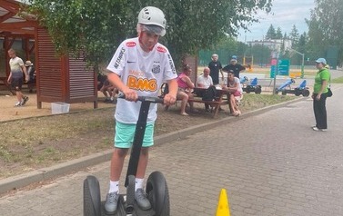 Nauka jazdy na segwayu