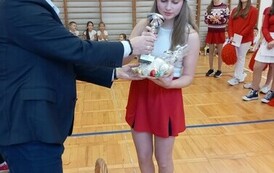 Milena Zielińska z nagrodą za pierwsze miejsce