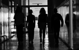 Członkowie koła - fragment fotoreportażu "Samotność". Opracowanie: II POZIOM