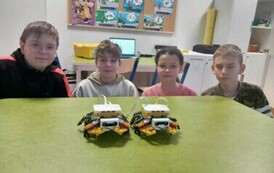 Kraby z klock&oacute;w Lego Spike Prime