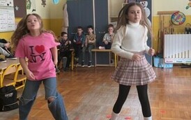 Wspaniałe tancerki w akcji