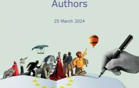 Dzień Europejskich Autor&oacute;w - plakat informujący