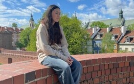 Patrycja i słoneczna Warszawa