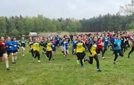 Start drużyny młodszej dziewcząt