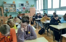 Warsztaty w ramach Akcji Żonkile w klasie 6 a