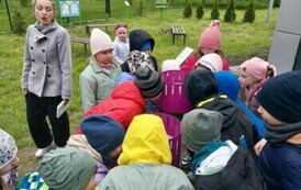 Przyrządy w strefie Edukacji Ekologicznej