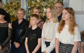 Finaliści wraz z opiekunami