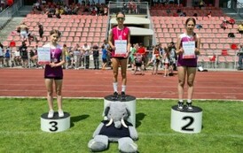 Olga Walczak i Natalia Borek na podium