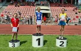 Lena Zielińska na podium
