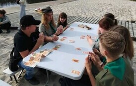 Gry planszowe na plaży