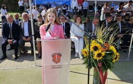 Przem&oacute;wienie przewodniczącej Samorządu Uczniowskiego Magdaleny Małas