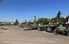 Pokaz trick&oacute;w na rowerze wyczynowym