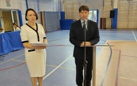 Dyrektor przemawia