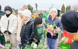 Uczczenie minutą ciszy pamięć Stanisława Wdowiaka