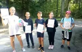 Uczniowie nagrodzeni po rywalizacjach sportowych