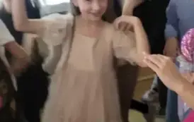Andrzejkowe tańce w klasie 2 b