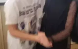 Ula i Janek podczas zabawy andrzejkowej