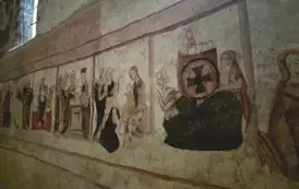 Polichromia figuralna w kościele pw. Wszystkich Świętych w Szydłowie
