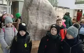 Uczniowie klas 1 b w Kopalni Soli Bochnia