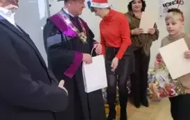 Janek z dyplomem i nagrodą
