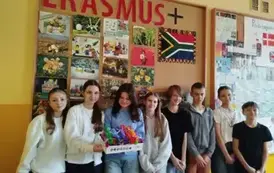 Klasa 6b prezentuje wykonane prace