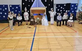 Pastuszek z życzeniami  oraz darami