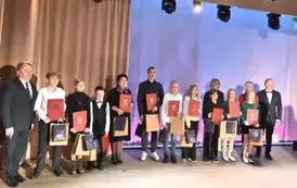 Nagrodzeni uczniowie w kategorii nadzieja sportowa