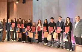 Nagrodzeni uczniowie w kategorii sport szkolny