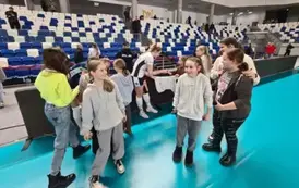 Spotkanie z zawodniczkami po meczu
